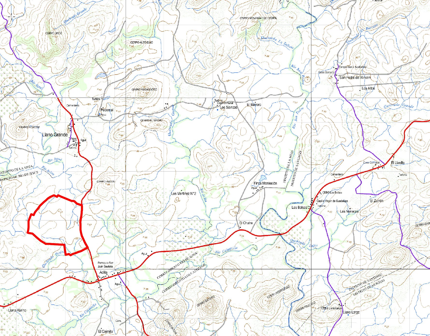 Imagen 4 – ubicación detallada de Aclita I